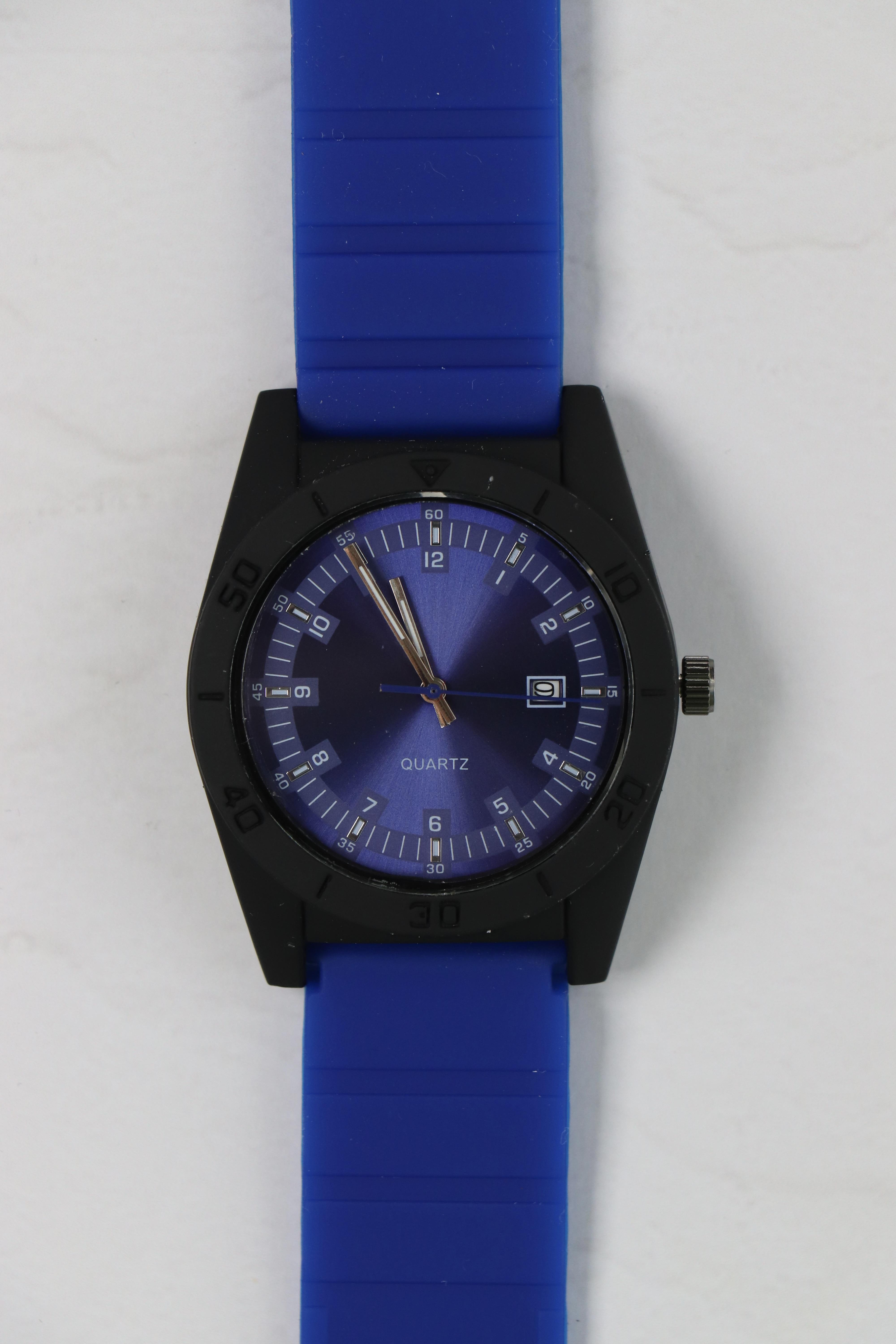 Adwin Yeni Sezon Renkli Silikon Erkek Kol Saati Lacivert