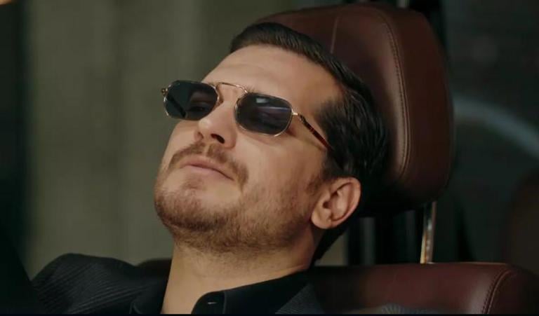 Eşref Tek Güneş Gözlüğü Siyah