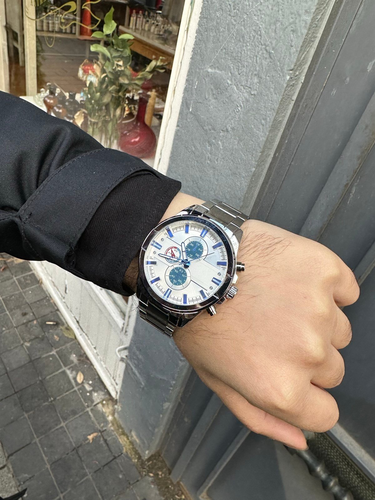 Tomas Gümüş Renk Erkek Kol Saati