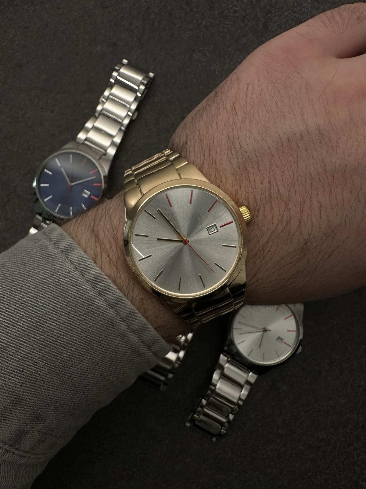 Venture Gold Renk Erkek Kol Saati 