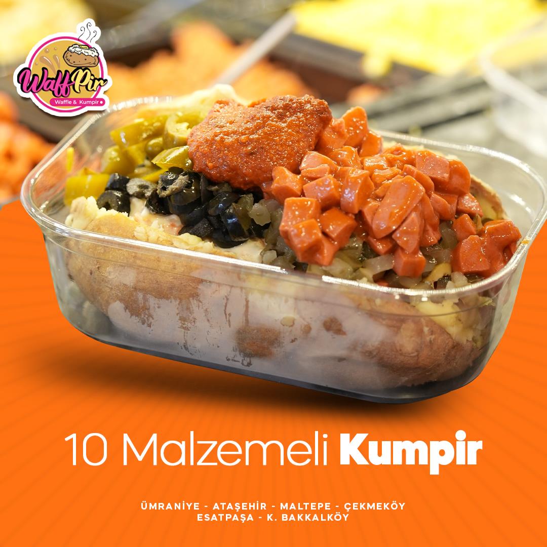 10  MALZEMELİ KUMPİR 