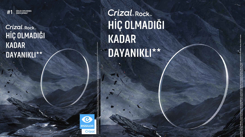 Essilor Crizal Rock Gözlük Camları