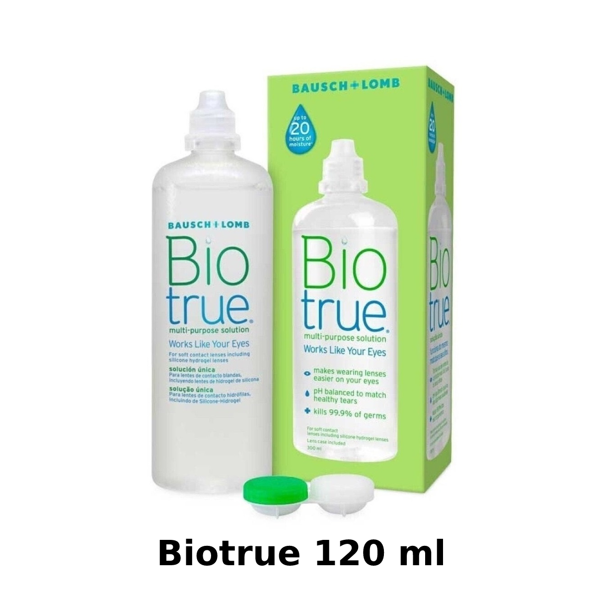 7391899296661 BAUSCH + LOMB BIO TRUE 120 ML Lens Solüsyony