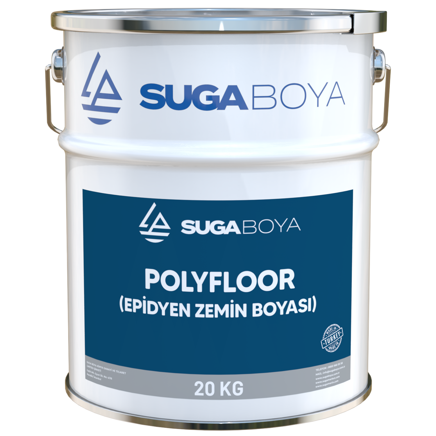 SUGA POLYFLOOR (EPİDYEN ZEMİN BOYASI) 20 KG