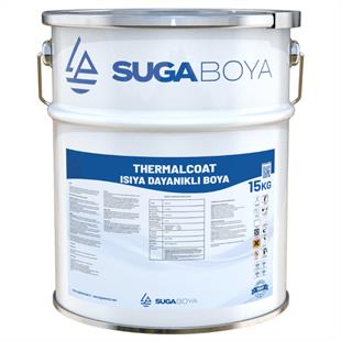 SUGA THERMALCOAT 15 KG Isıya Dayanıklı Boya 550⁰C-700⁰C