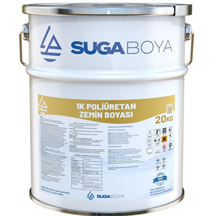 SUGA  1K POLİÜRETAN ZEMİN BOYASI 20 KG