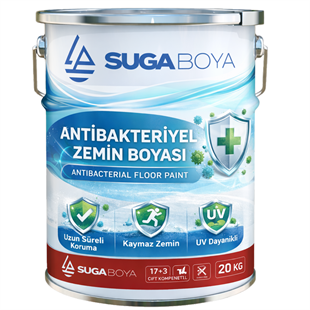 SUGA ANTİBAKTERİYEL ZEMİN BOYASI 20 KG