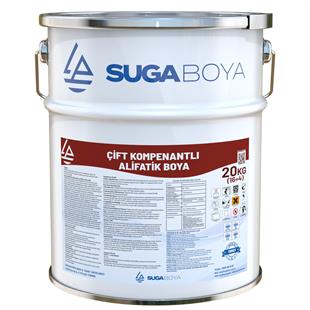 SUGA ÇİFT KOMPENANTLI EPOKSİ ZEMİN BOYASI ALİFATİK BOYA 16+4 20 KG 