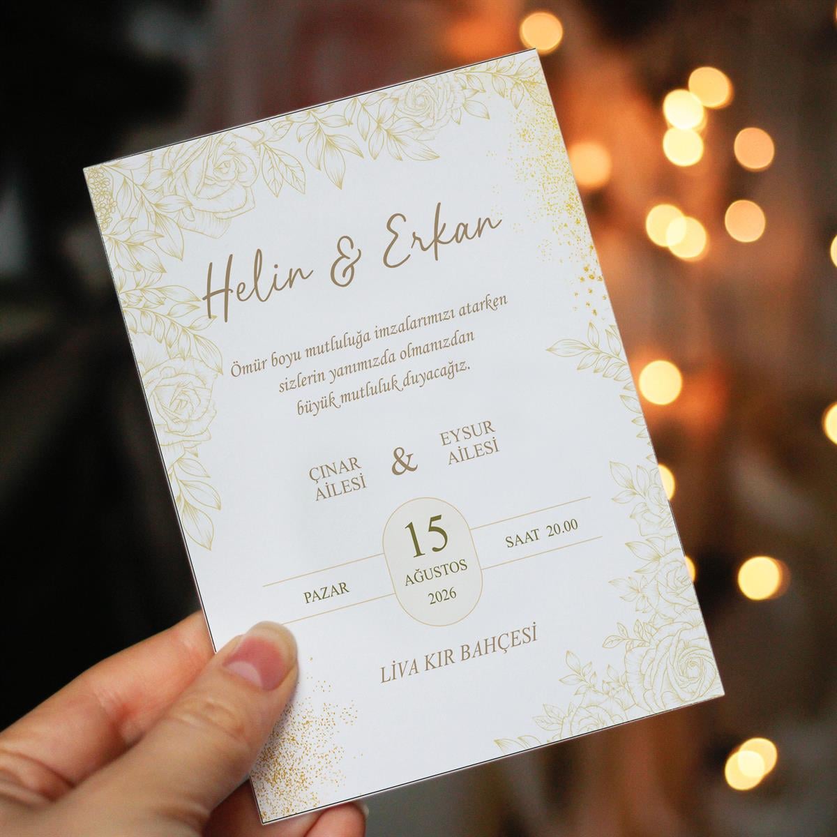 Düğün Davetiyesi 1001