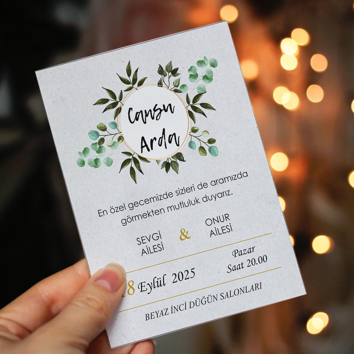 Düğün Davetiyesi 1002