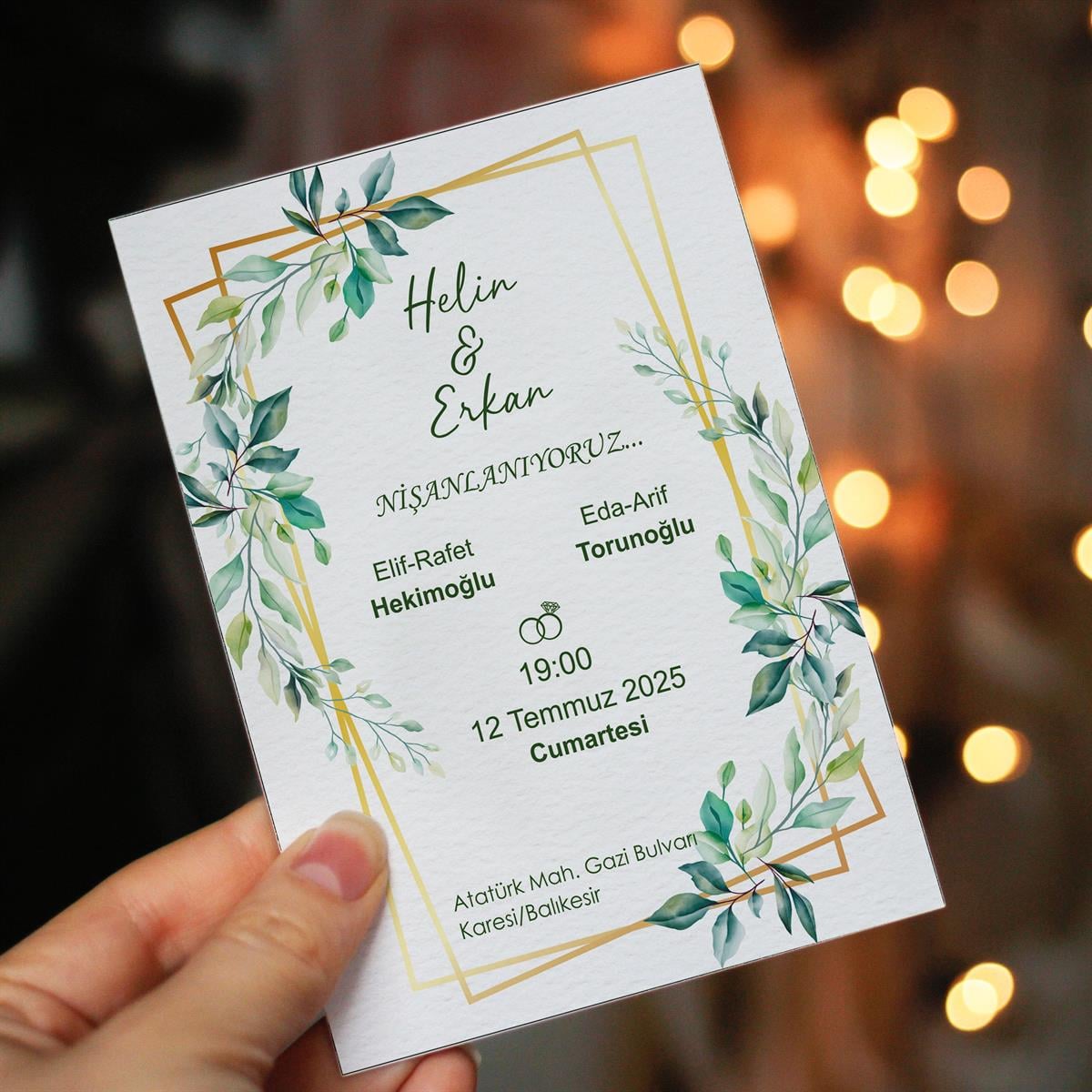 Düğün Davetiyesi 1003