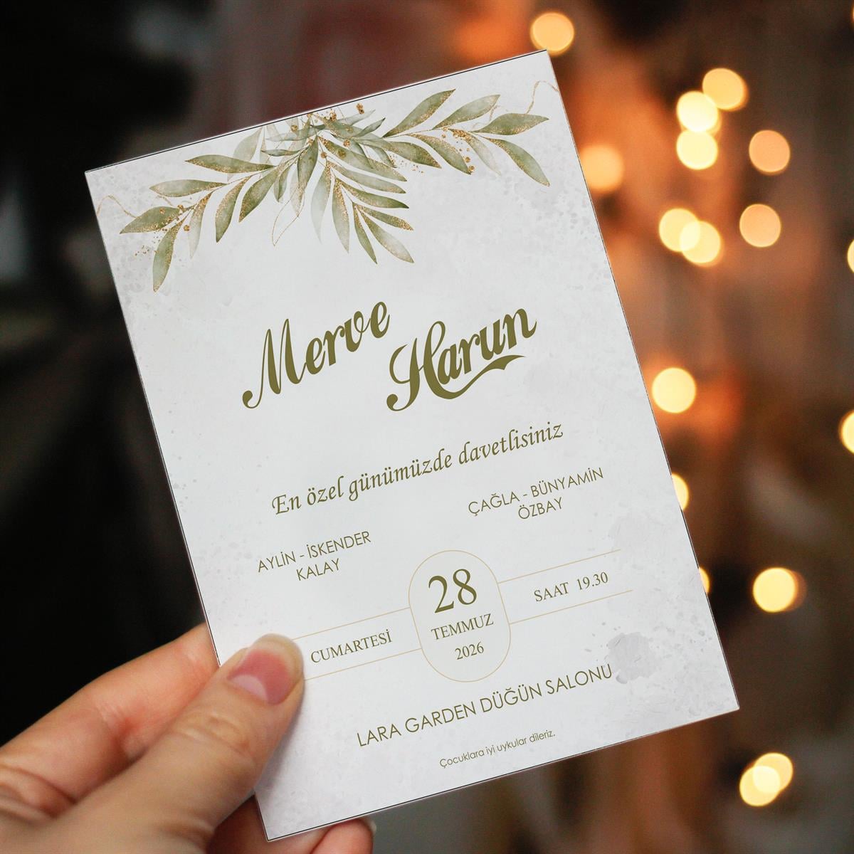 Düğün Davetiyesi 1004