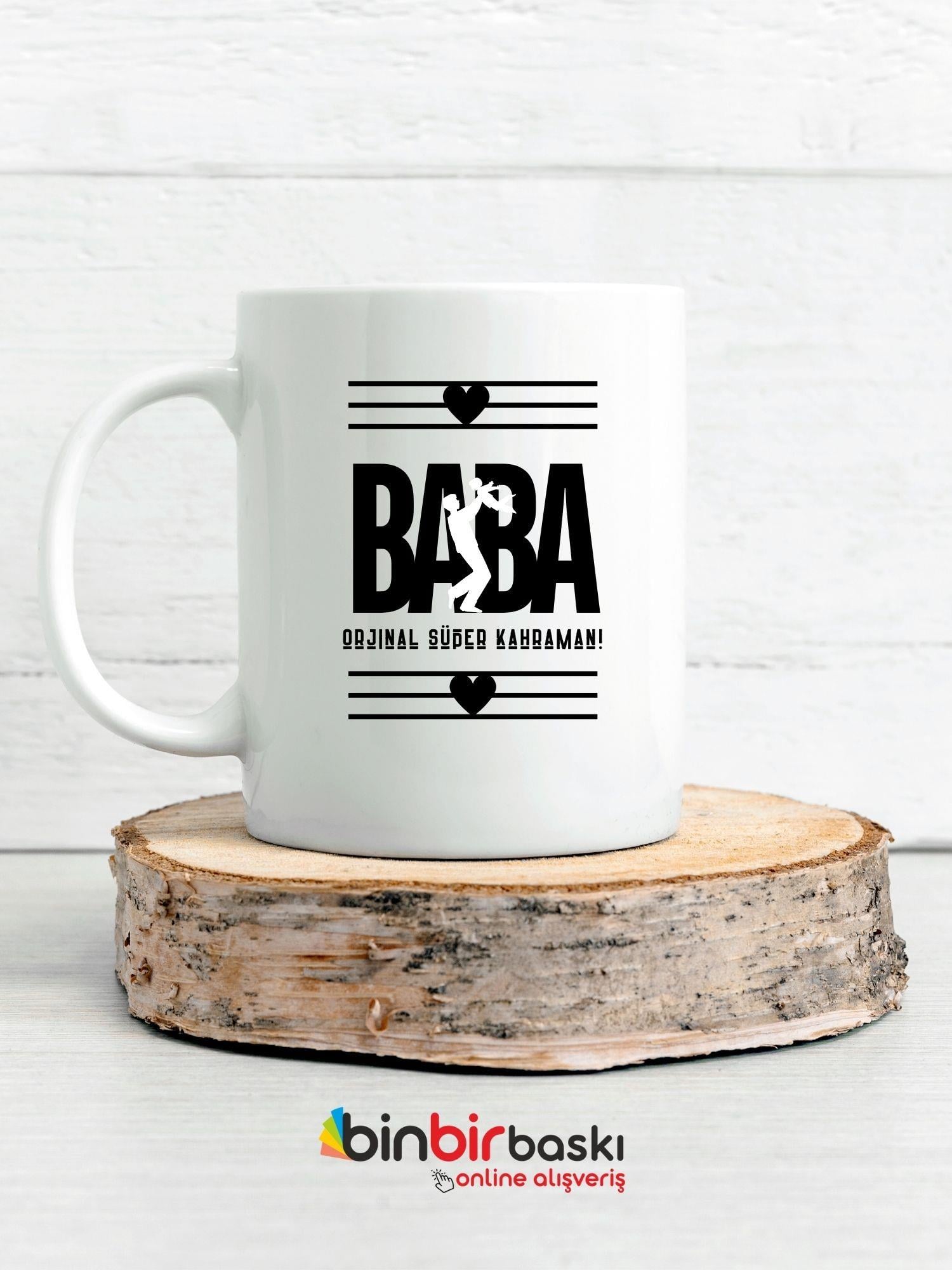 Süper Kahraman Baba Kupa Bardak