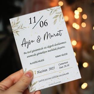 Düğün Davetiyesi 1005