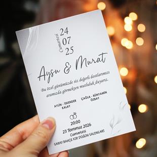 Düğün Davetiyesi 1012
