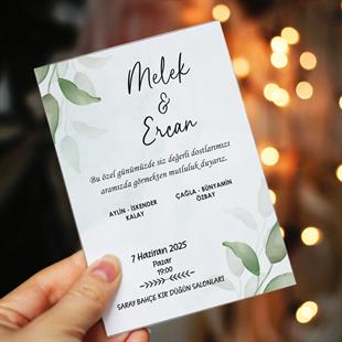 Düğün Davetiyesi 1017