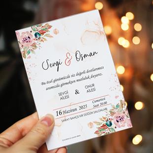 Düğün Davetiyesi 1019