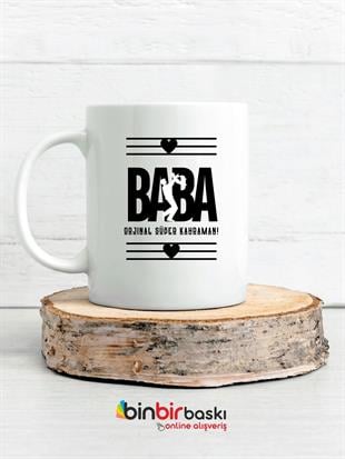 Süper Kahraman Baba Kupa Bardak