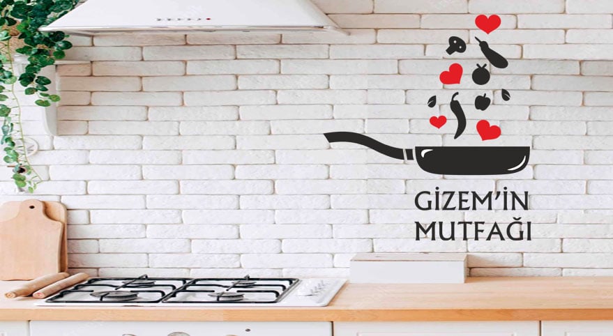 mutfak duvar dekoru