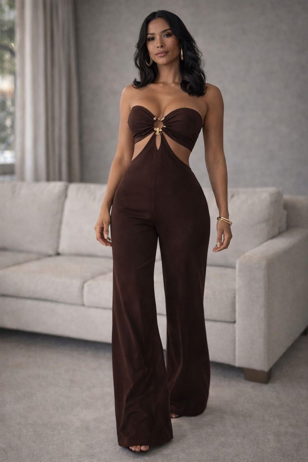 Luxe Dark Chocolate Straplez Tulum