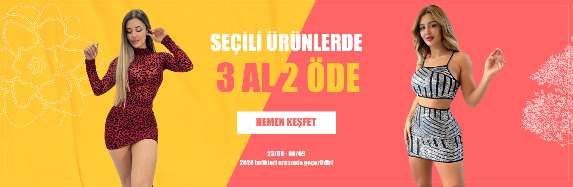 Seçili Ürünlerde 3 Al 2 Öde