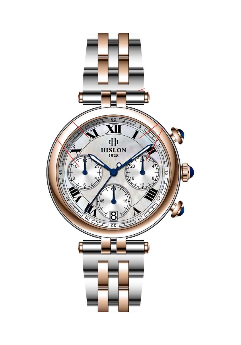 Hislon QT144T-09SR Kadın Kol Saati