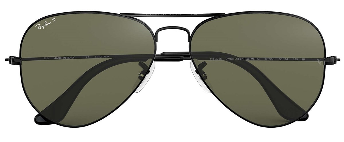 Ray-Ban RB3025 002/58 55 Polarize  Aviator Güneş Gözlüğü