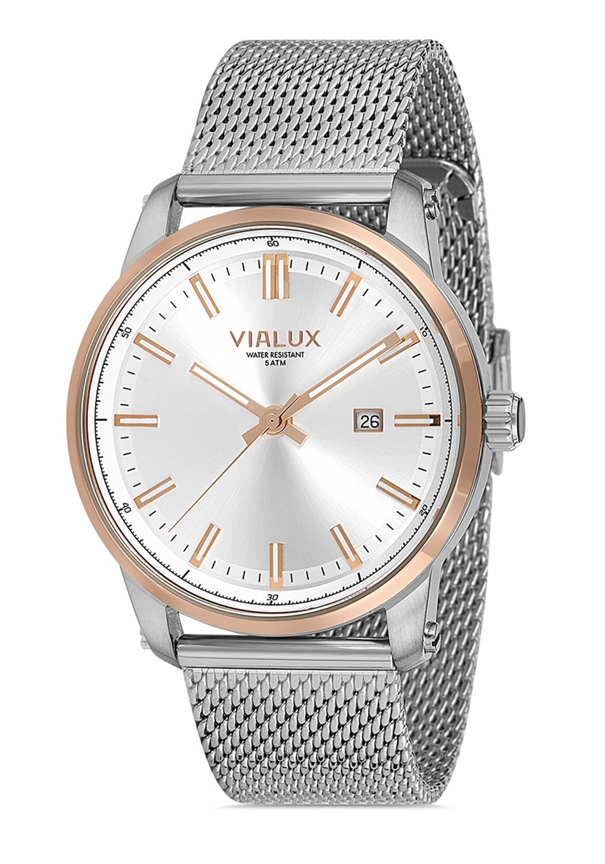 Vialux AS526T-02SR  Erkek Kol Saati