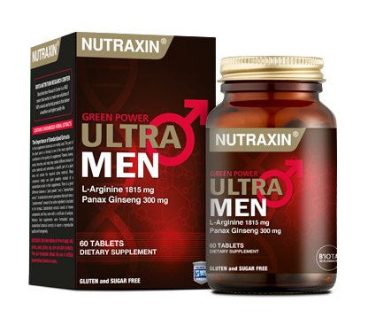 Nutraxin Ultra Men İle Erkek Gücüne Güç Katın!
