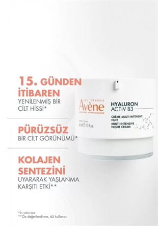 Avene Hyaluron Activ B3 Yaşlanma Karşıtı Bakım Seti