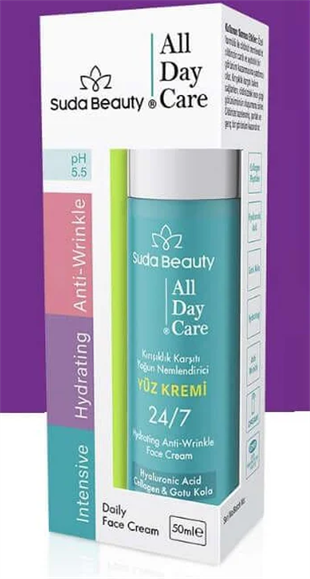 Suda Collagen Double Beauty (30 Şase Karpuz Kolajen & Suda Beauty All Day Care Yüz Kremi 50ml)