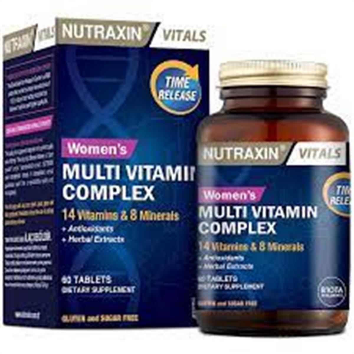 Nutraxin Multivitamin Kadın, Multivitamin & Mineral Complex