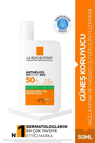 Anthelios Oil Control Fluid Spf50 50 ml