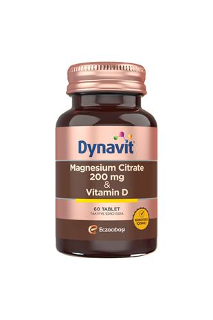 Magnesium Citrate 200 Mg Vitamin D / 60 Tb