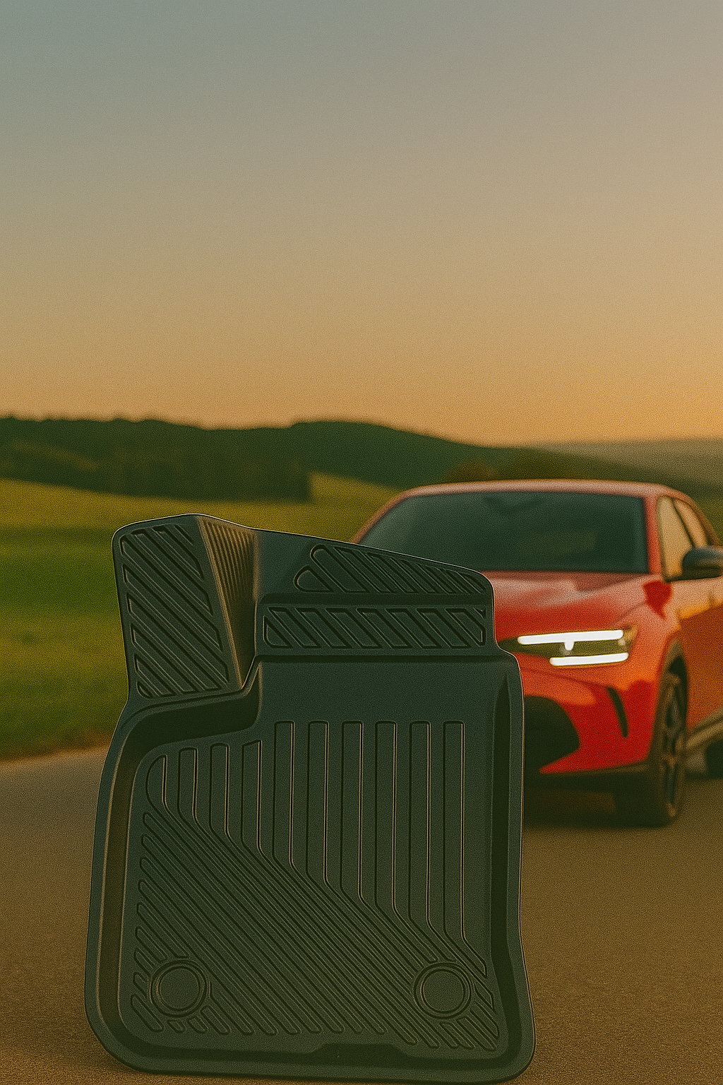 Alfa Romeo Junior Elettrica 2024+ Uyumlu 3D Oto Paspas Premium
