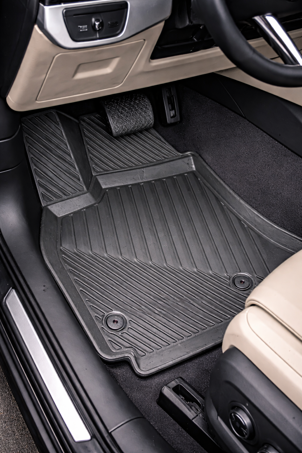 Audi A6 2018+ ile Uyumlu 3D Oto Paspas Premium