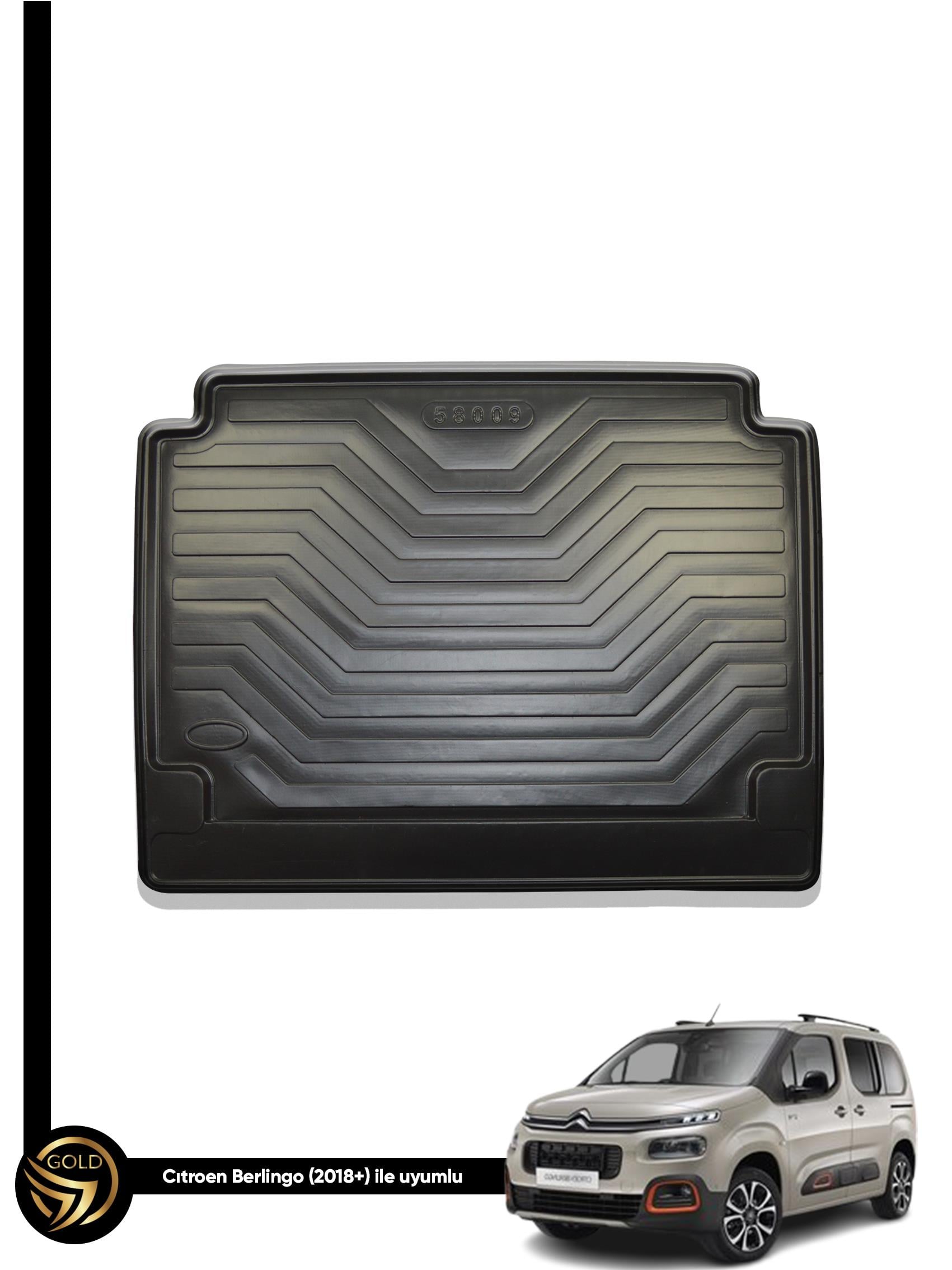 Cıtroen Berlingo (2018+) 3D Bagaj Havuzu