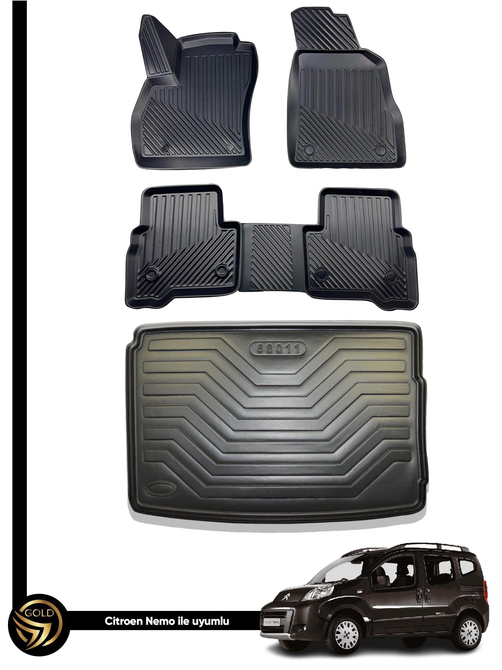 Citroen Nemo 2008 ve Sonrası Uyumlu Araca Özel Set