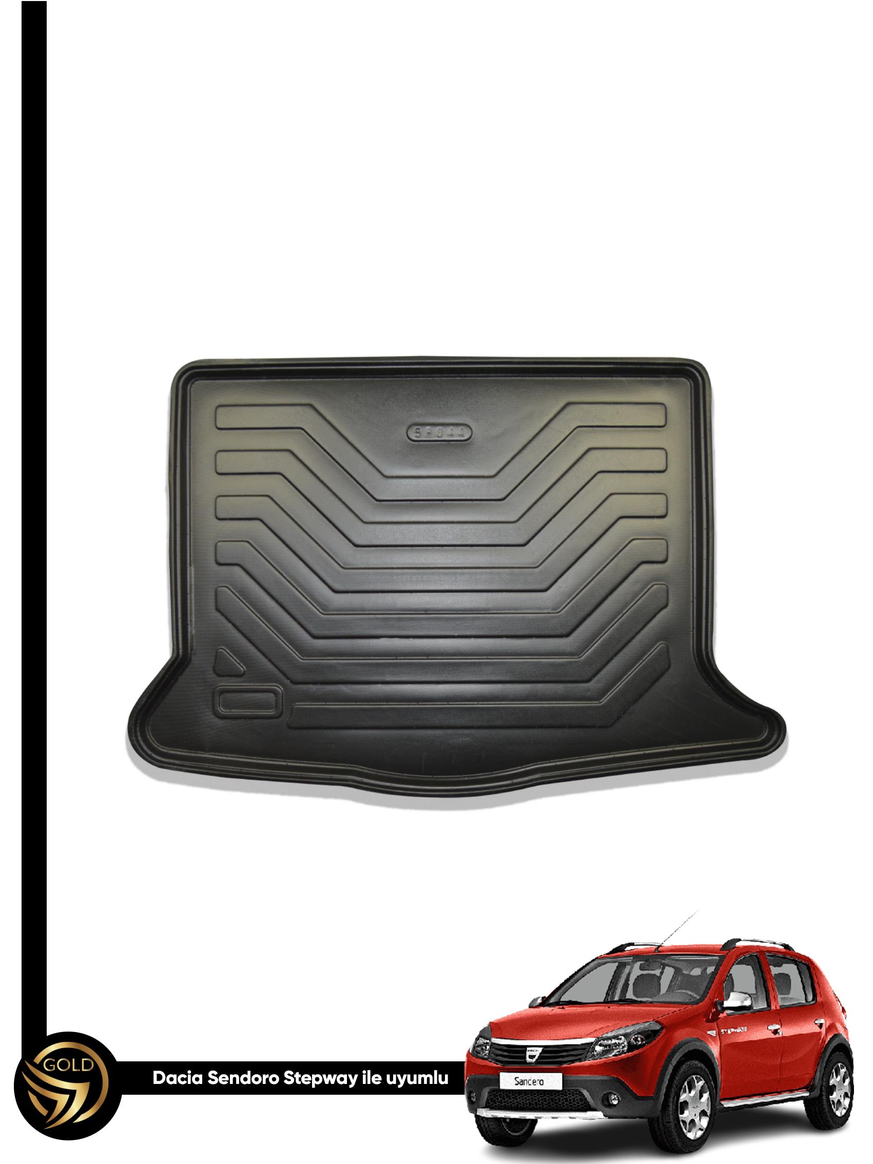 Dacia Sendoro Stepway 2008-2020 İle Uyumlu Araca Özel 3D Bagaj Havuzu 