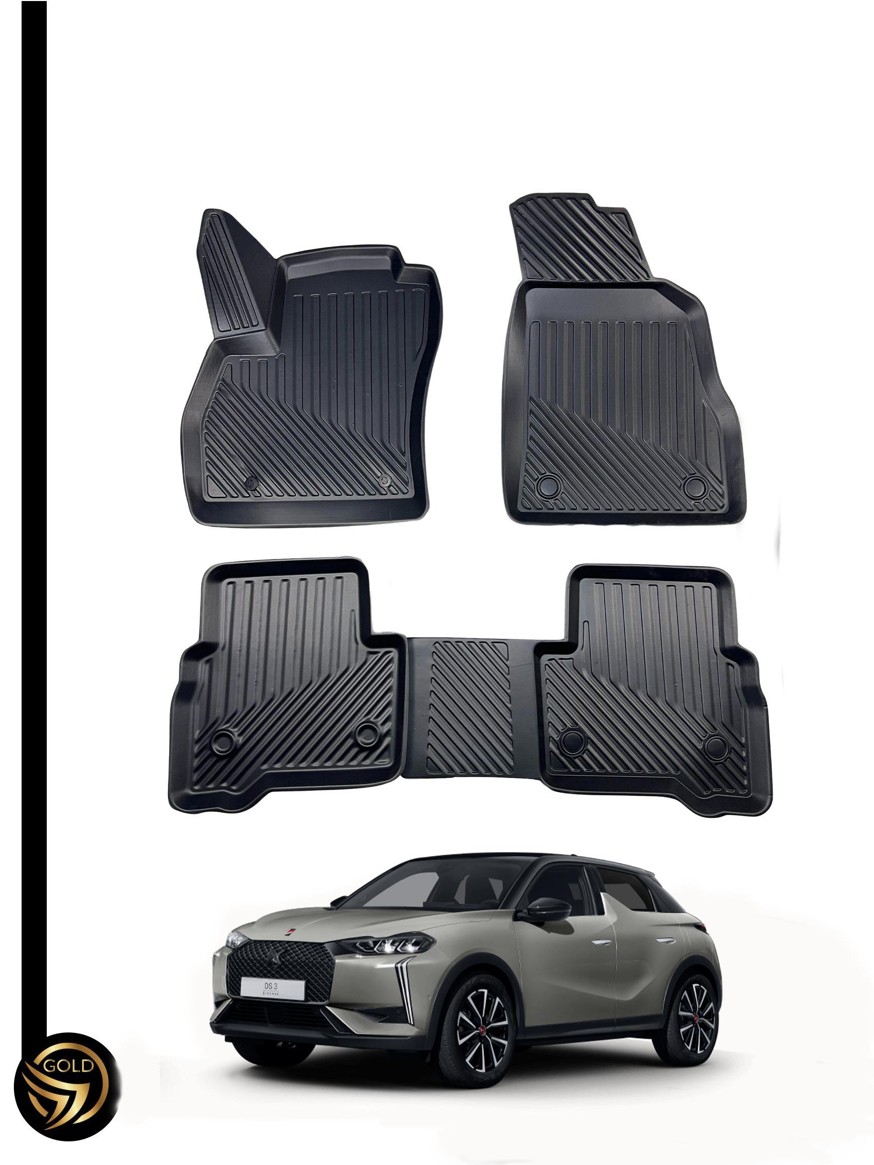 DS3 Crossback 2018+ 3D Havuzlu Araca Özel Oto Paspas