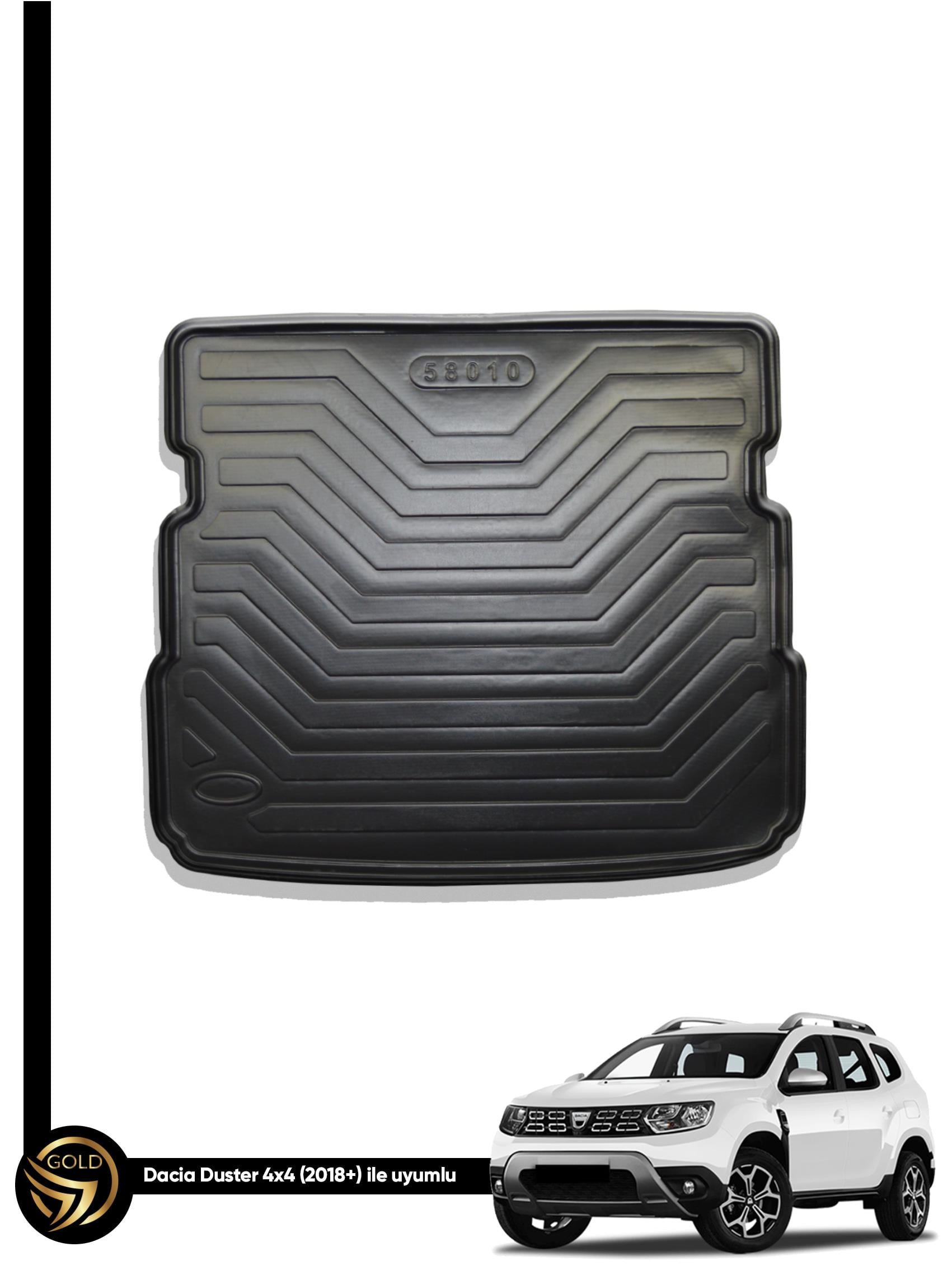 Duster  4x4  2018+ İle Uyumlu 3D Bagaj Havuzu