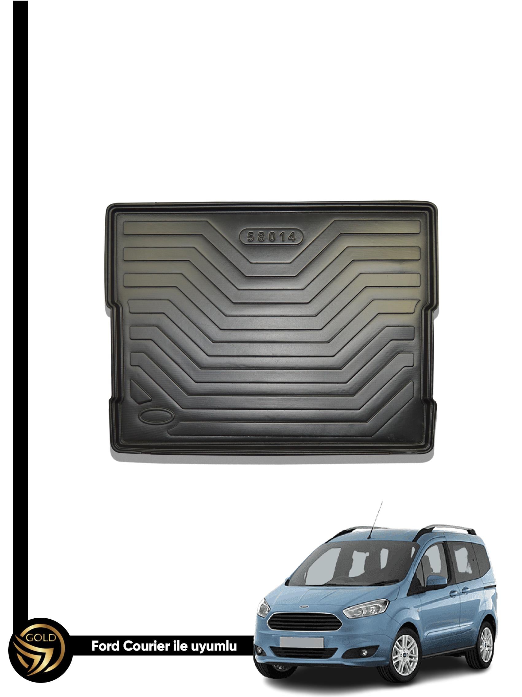 Ford Courier 2014+ Ve Sonrası 3D Bagaj Havuzu 