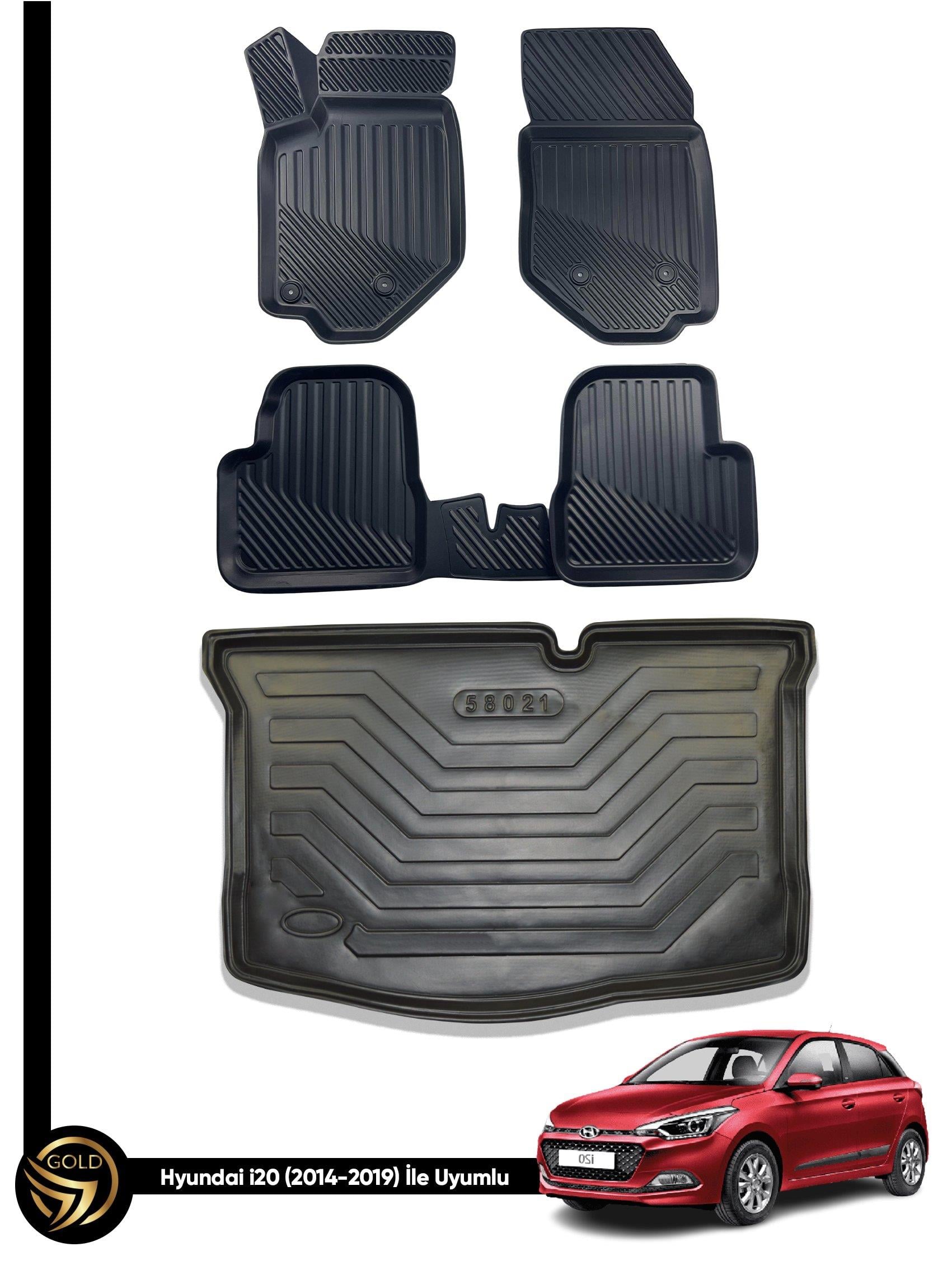 Hyundai i20 2014-2019 İle Uyumlu Araca Özel Set