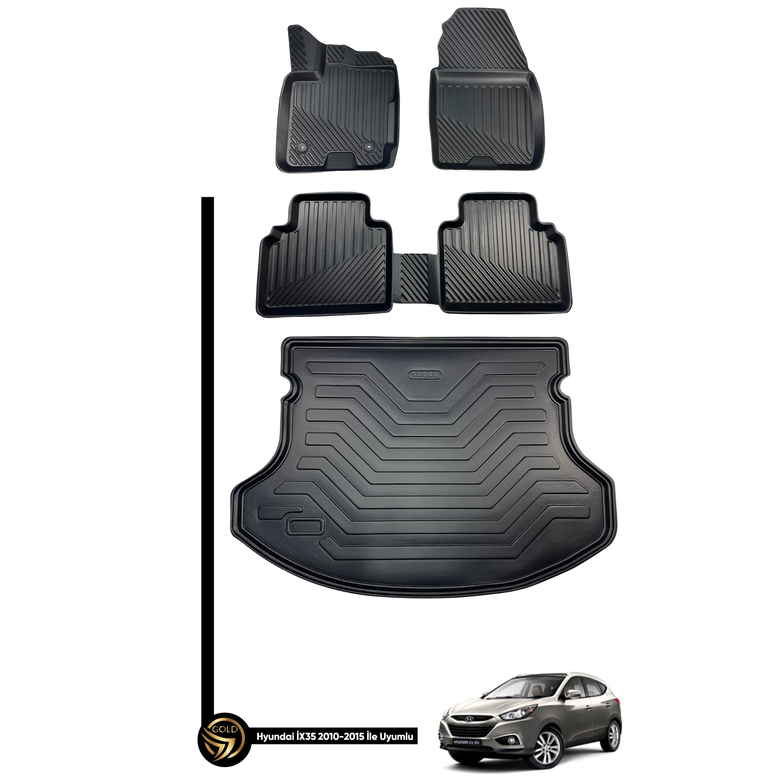 Hyundai ix35 2010-2015 İle Uyumlu Araca Özel Set