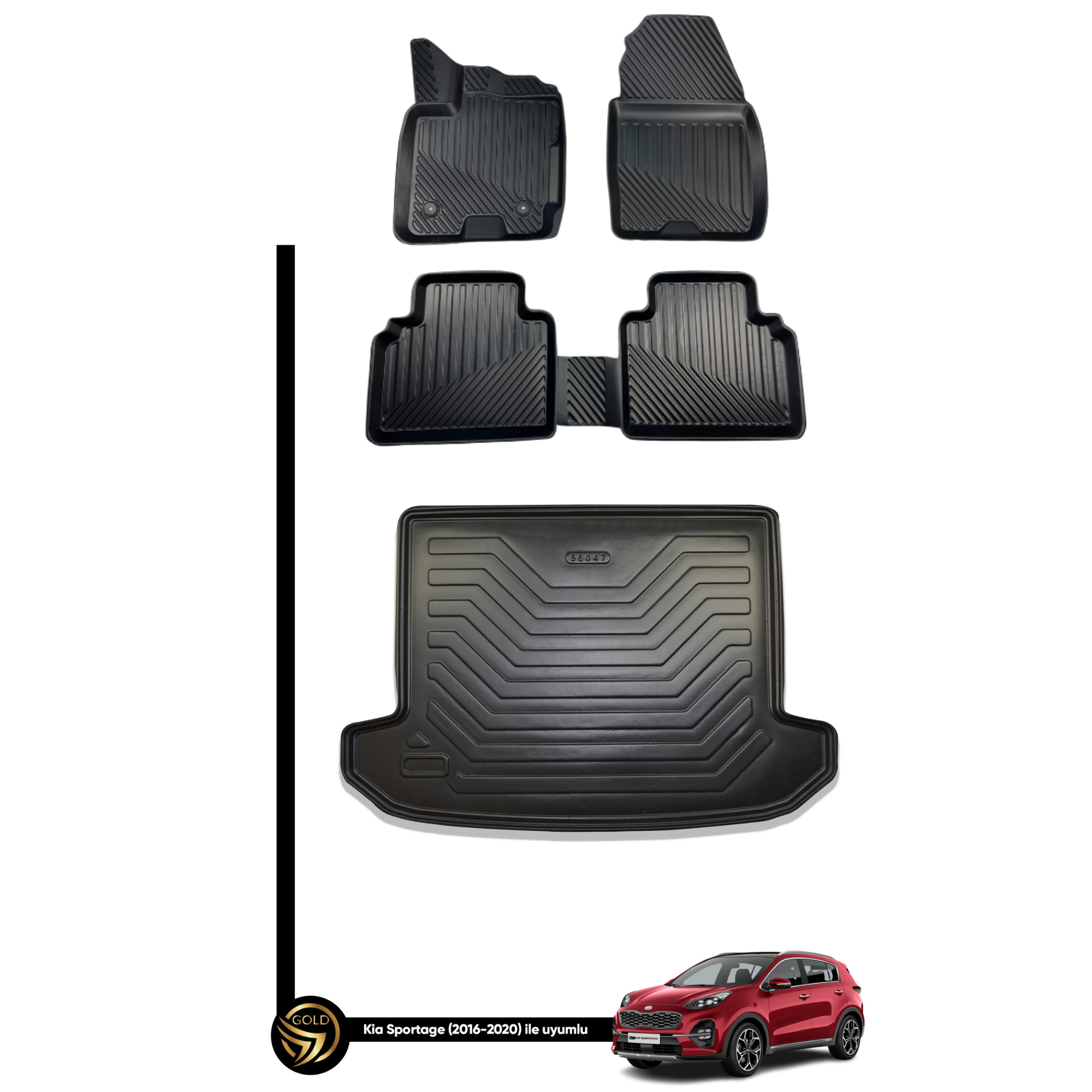 Kia Sportage SL 2010-2015 İle Uyumlu Araca Özel Set