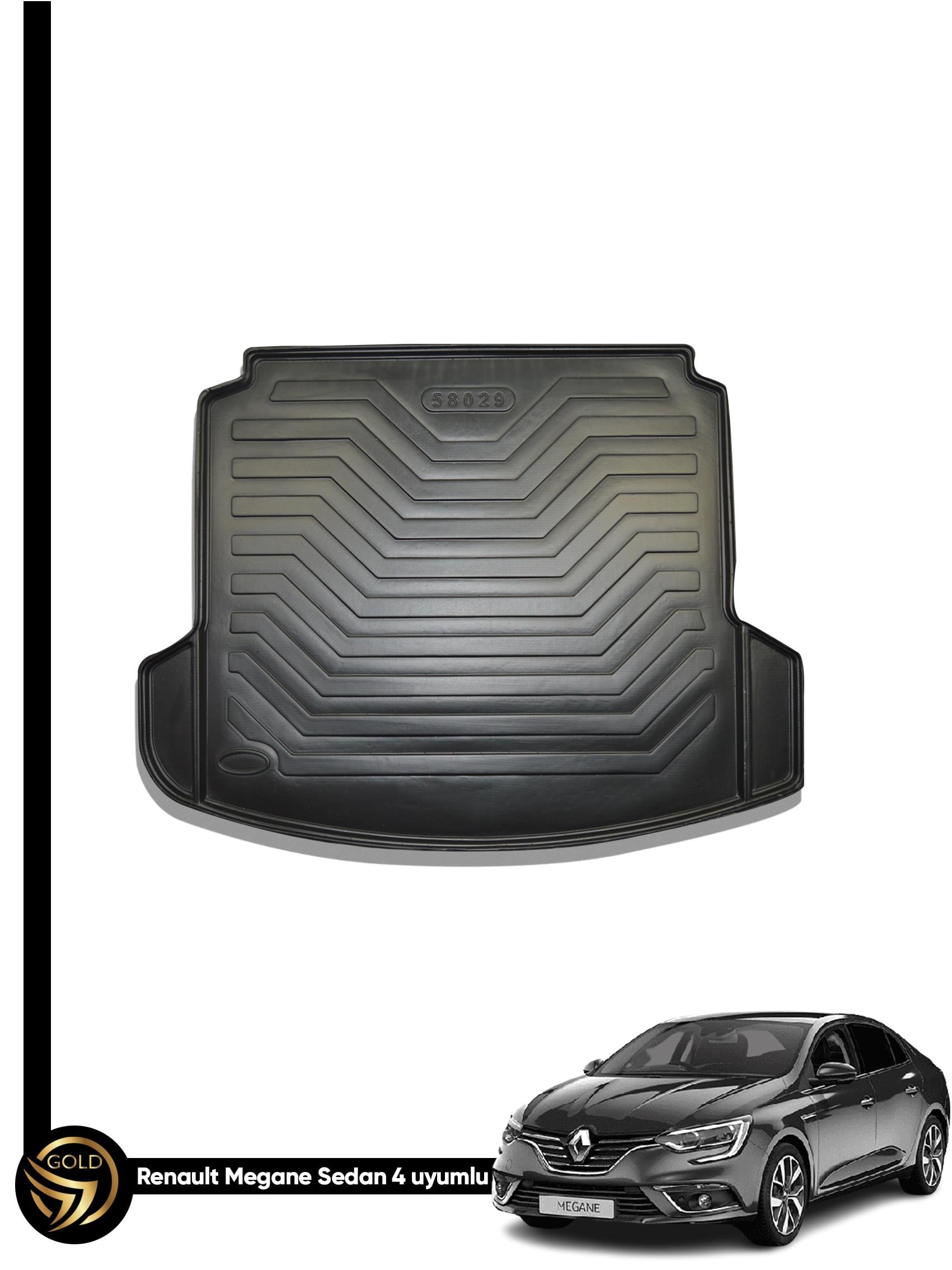 Megane 4 3D Bagaj Havuzu(Çift Kulak)