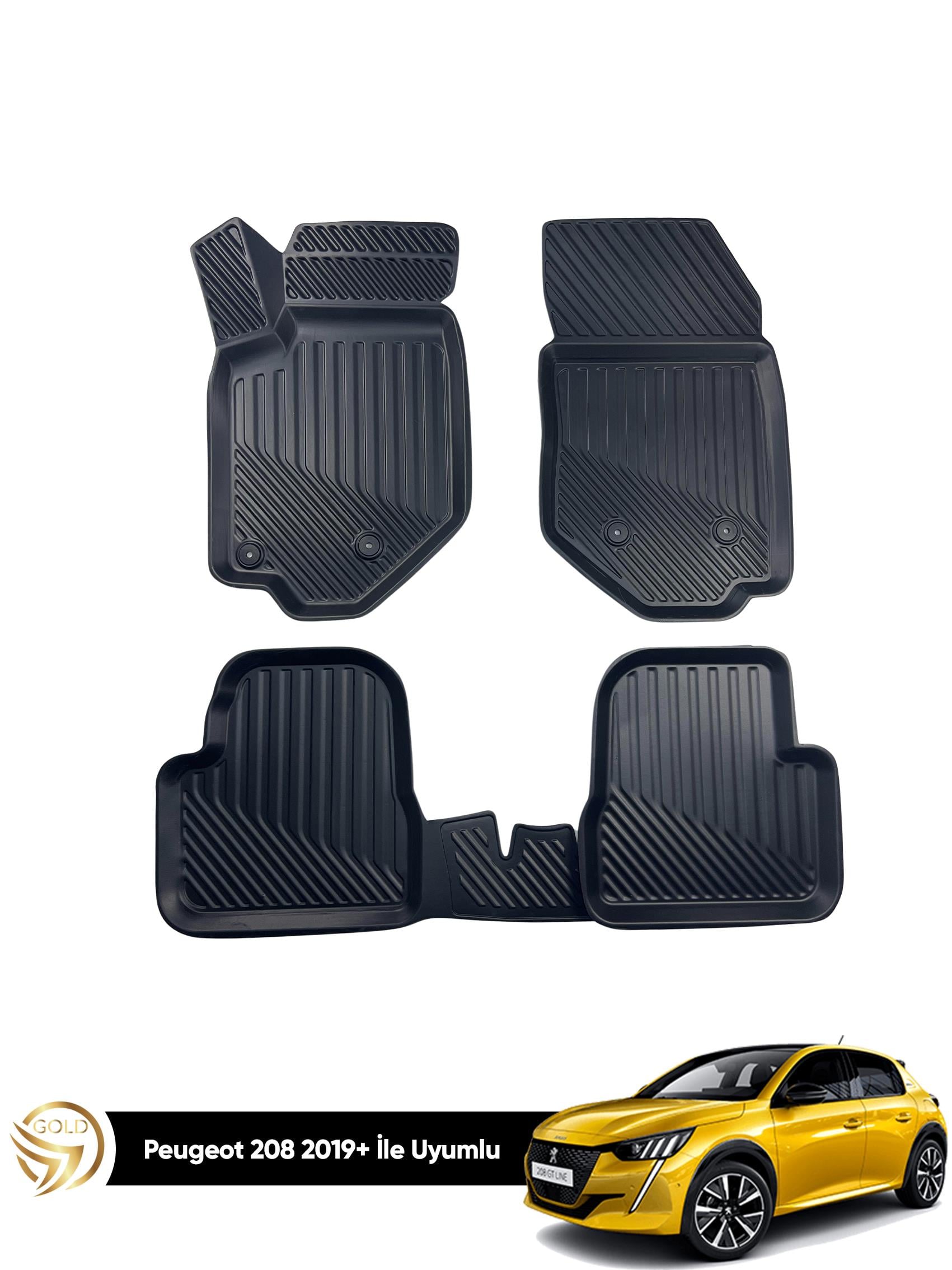 Peugeot 208 2019+ Uyumlu Oto Paspas