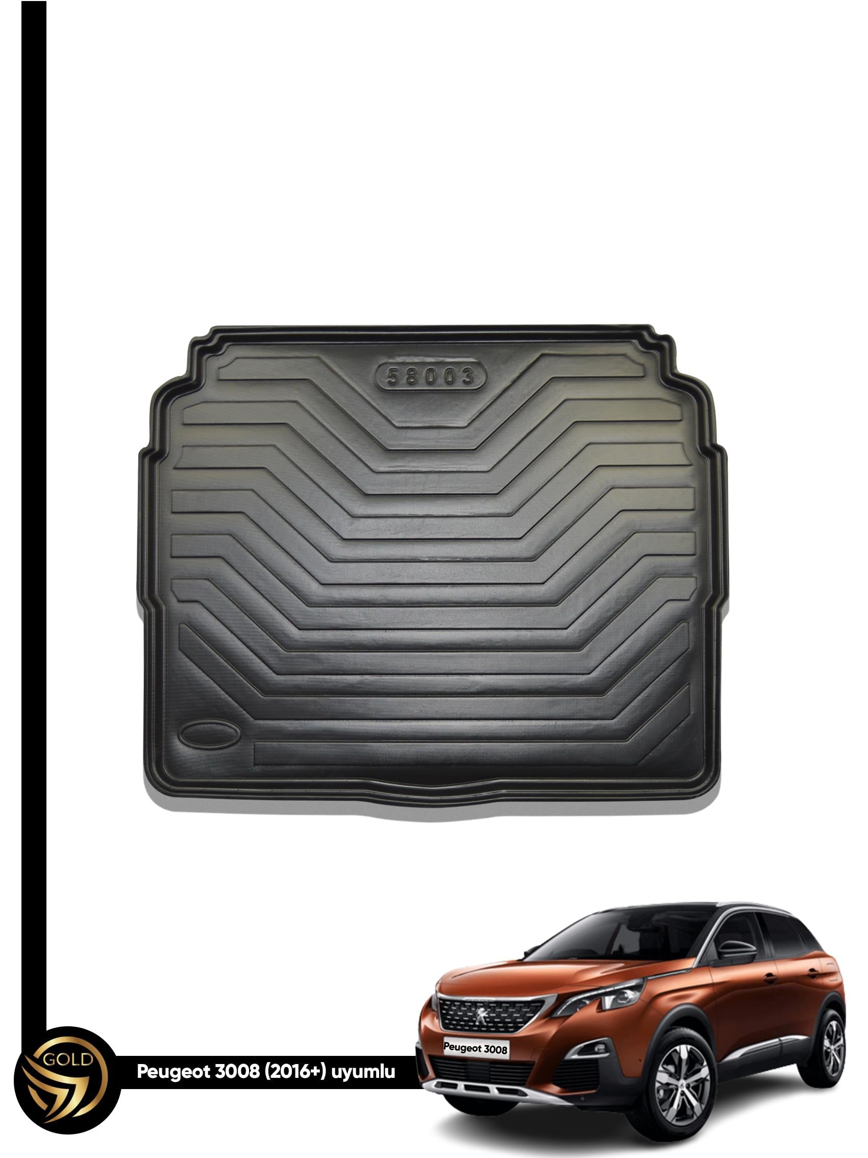 Peugeot 3008 2016+ Sonrası 3D  Bagaj Havuzu 