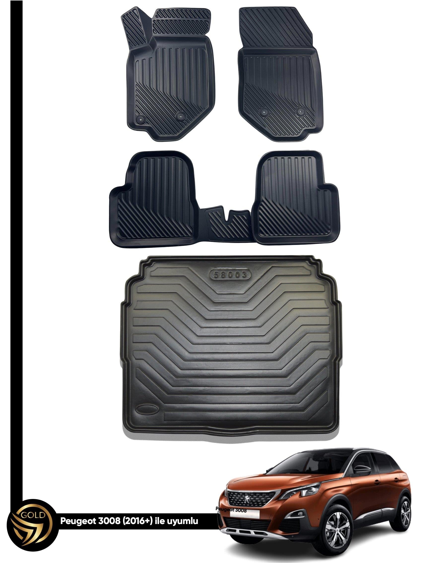 Peugeot 3008 2016 Ve Sonrası İle Uyumlu Araca Özel Set