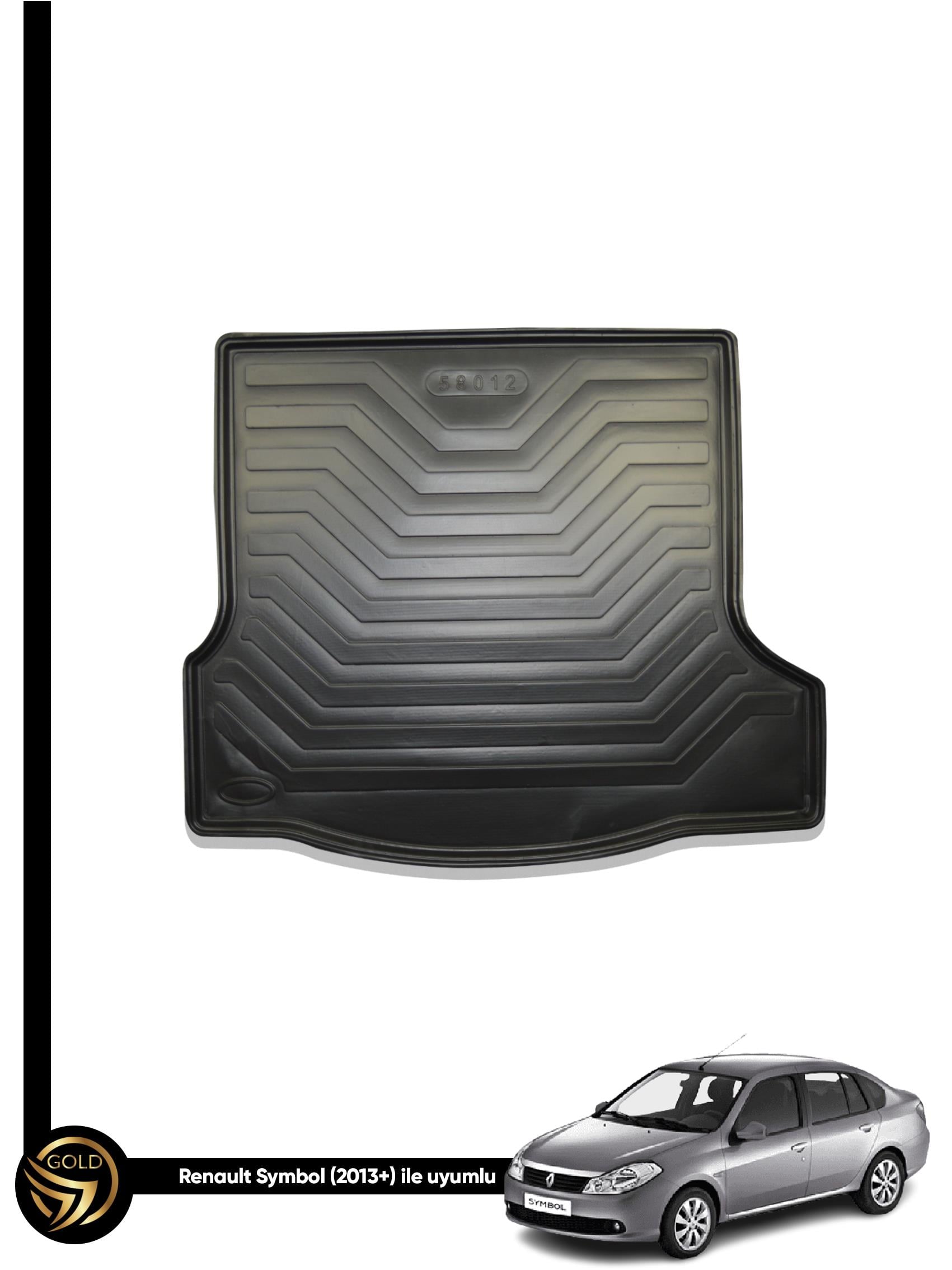 Renault Symbol (2013+ Ve Sonrası) 3D Bagaj Havuzu 